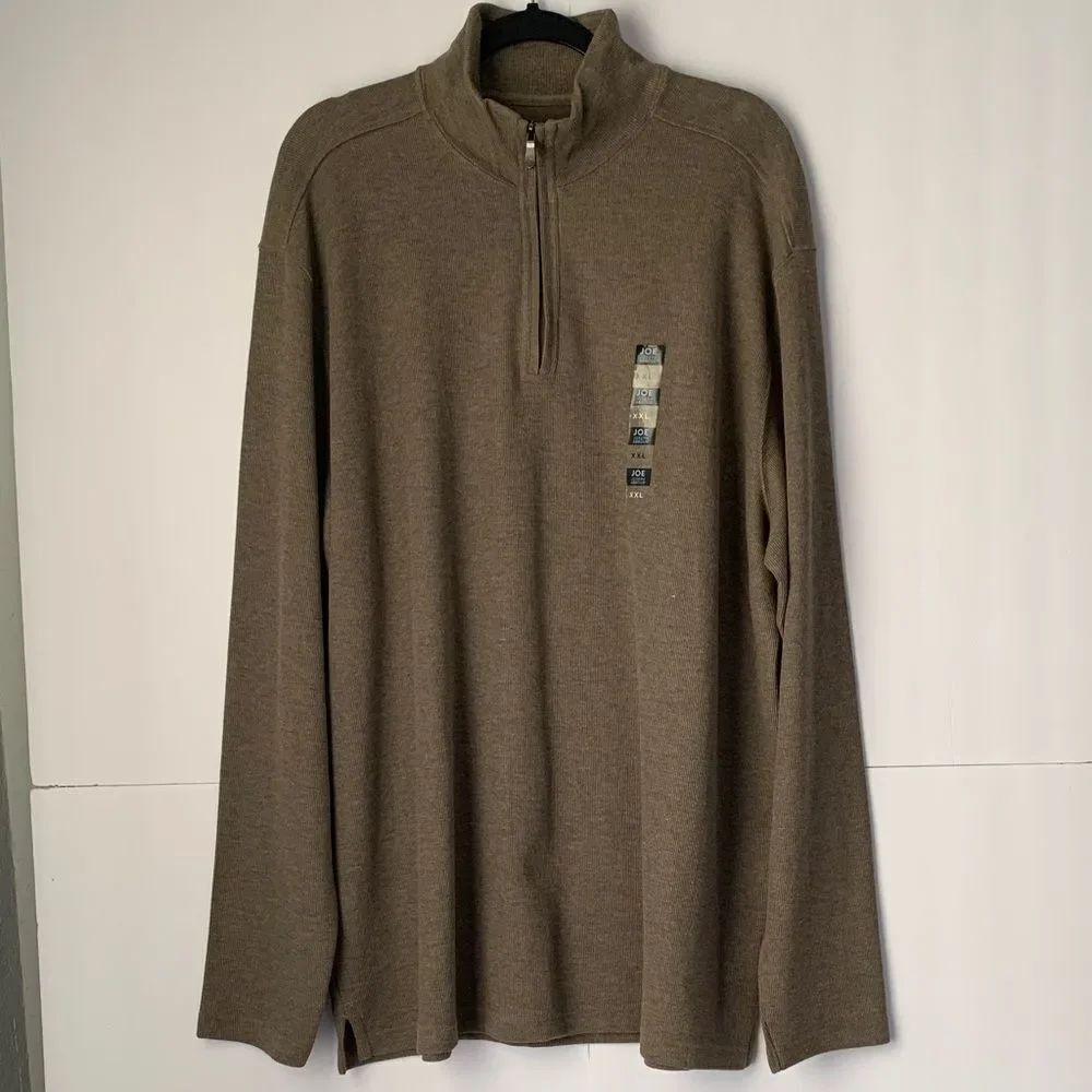 NWT Joe Joseph Abboud Men's Brown Sweater Pullover Size 2XL